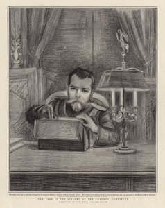 Tsaren i biblioteket på Chateau, Compiegne